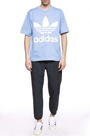 T-shirt with printed logo, zdjęcie 2 T-shirt with printed logo od Adidas